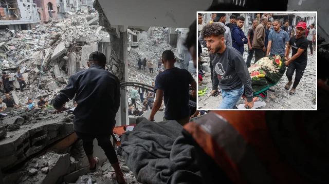 katil israilin gazzeye duzenledigi saldirilarda 12 filistinli hayatini kaybetti 6GXb5EEi