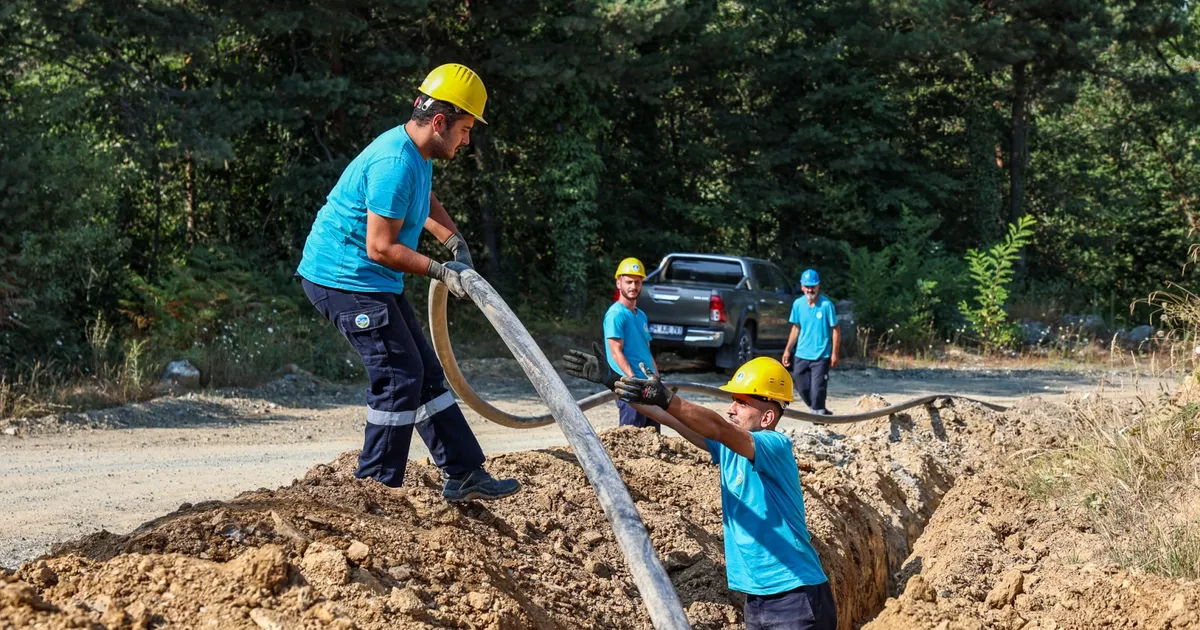 sakaryada yeni kaynak ve 2 bin metrelik guclu altyapi hatti KLOfwHn7