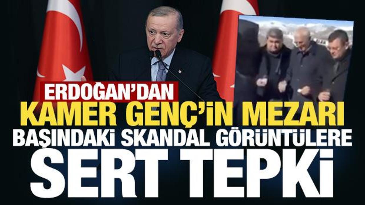 Erdoğan’dan Özgür Özel’in mezarlıktaki rakılı görüntülerine sert tepki